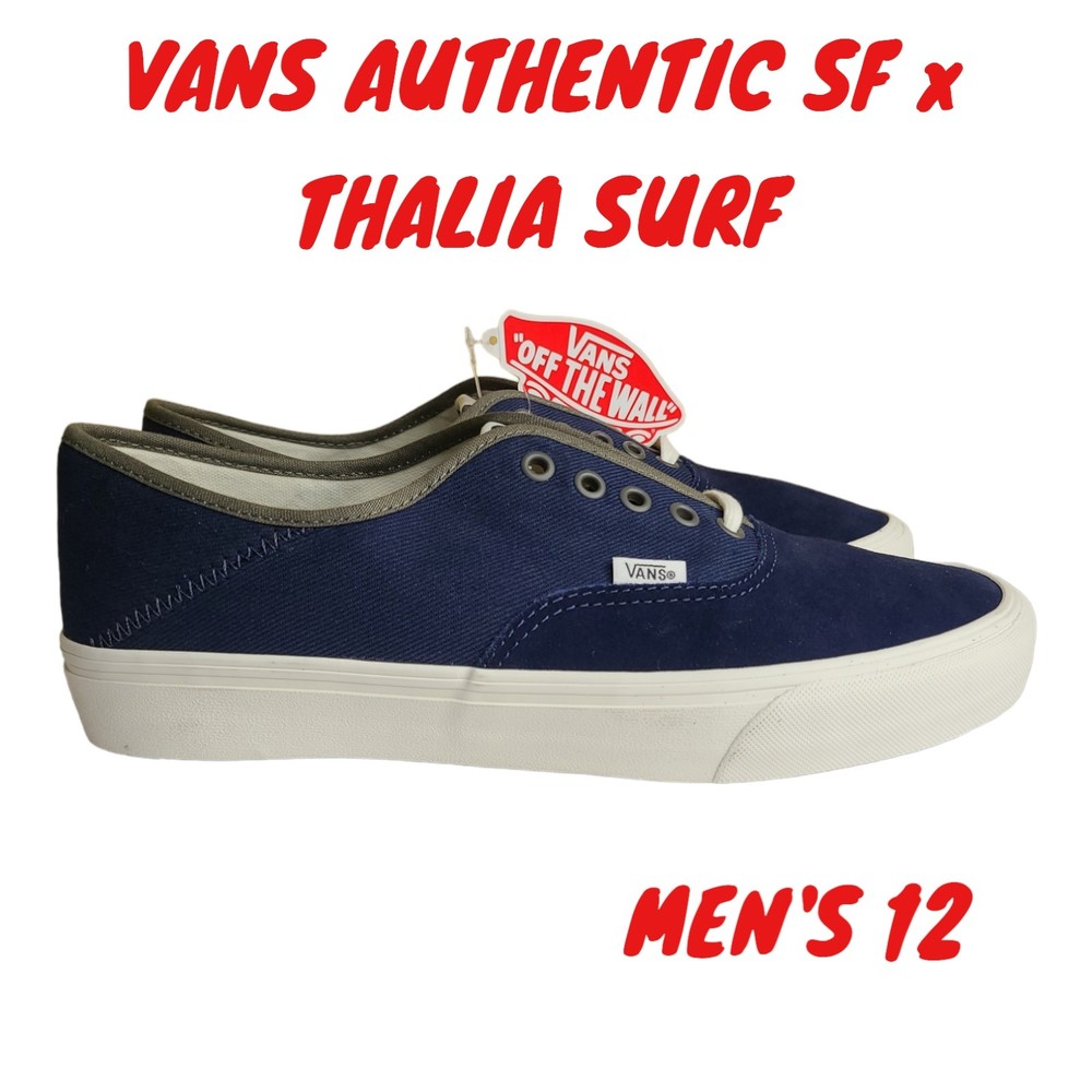NEW Men's Vans x Thalia Surf Authentic Original Sneaker 20th Anniversary Size 12